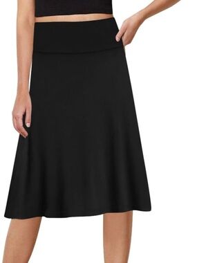 Black Women's A-Line Skirt